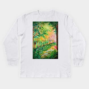 The after rain Kids Long Sleeve T-Shirt